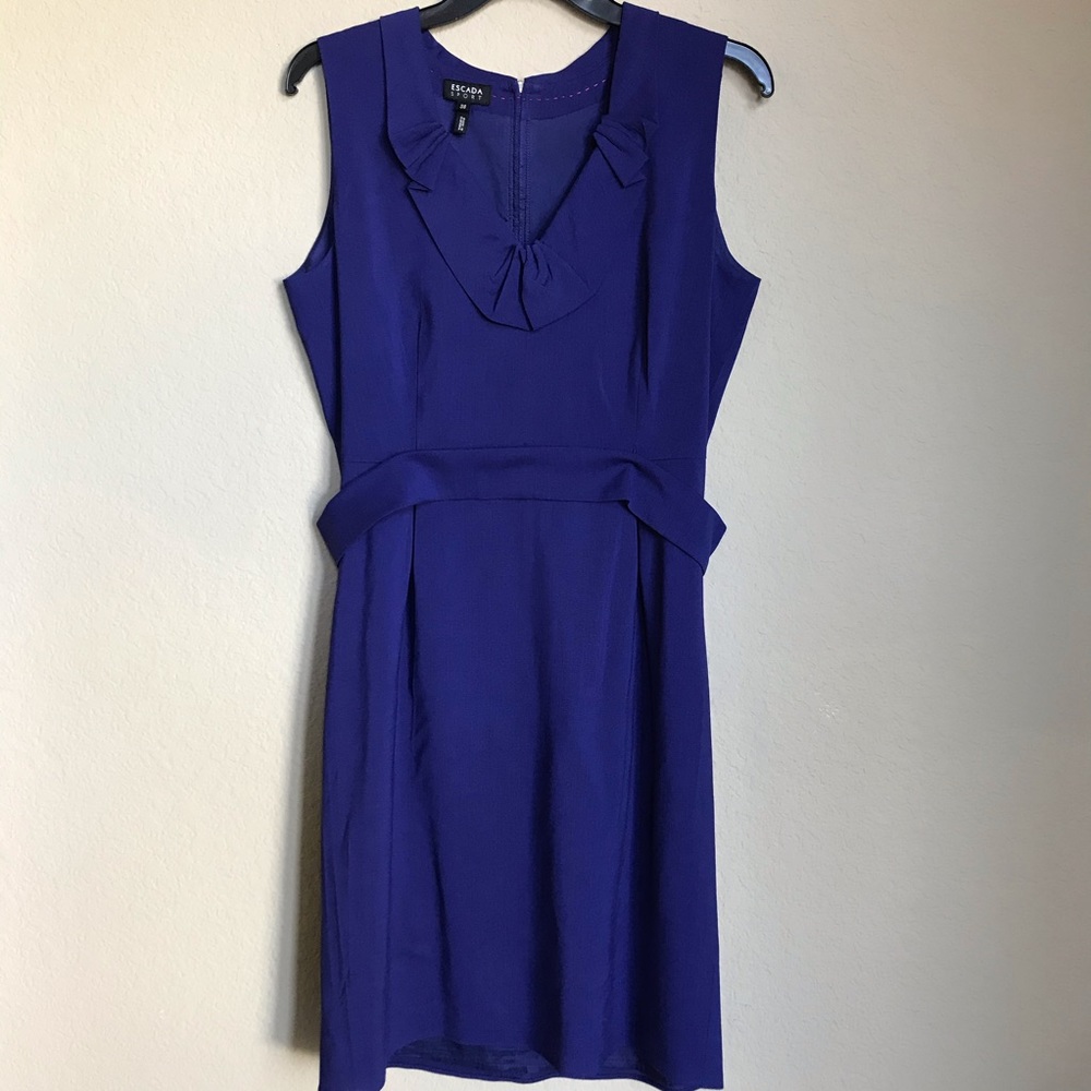 Escada Sport Danielle Sheath Dress In Midnight